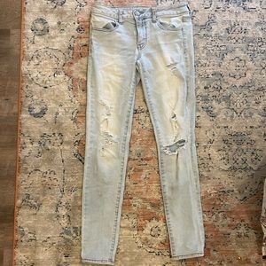 American Eagle Ripped skinny jeans
